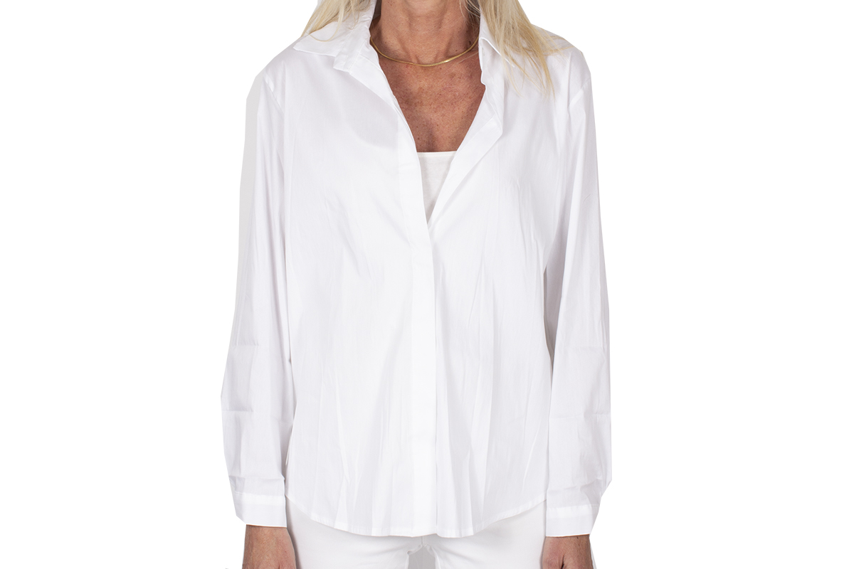 12465 Cotton Shirt white